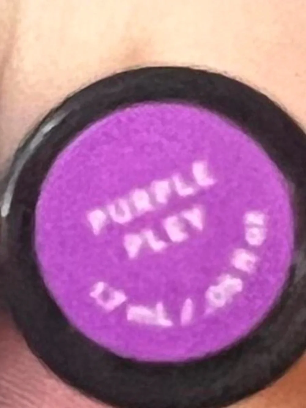 pley Liquid Asset Foolproof Liquid Eyeliner Waterproof Matte Purple 0.05 oz